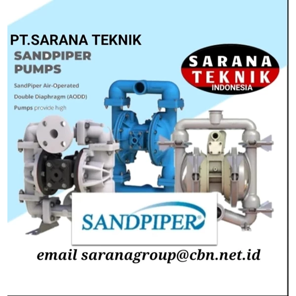 GEAR PT Sarana Teknik SANDPIPER DOUBLE DIAPHRAGM PUMP