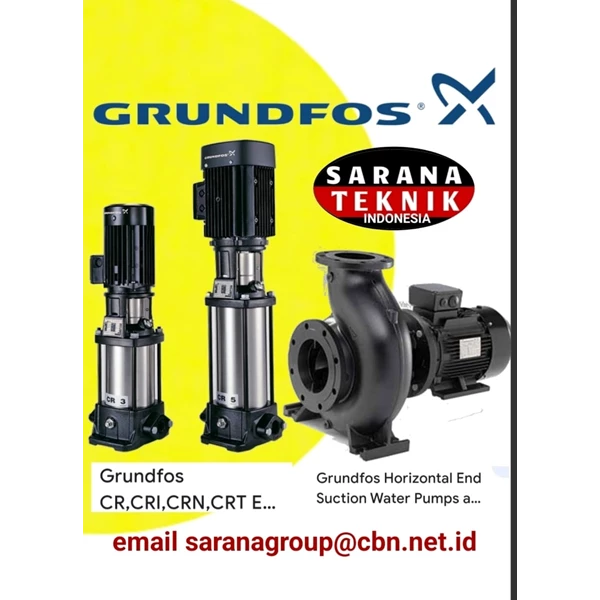 GRUNDFOS  PT Sarana Teknik  POMPA GRUNDFOS Submersible Pump